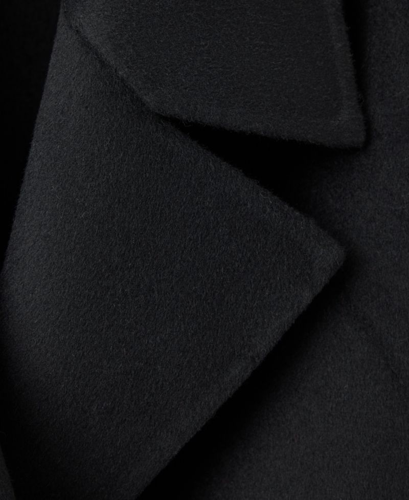 Women's Handmade Wool-Blend Double-Breasted Coat