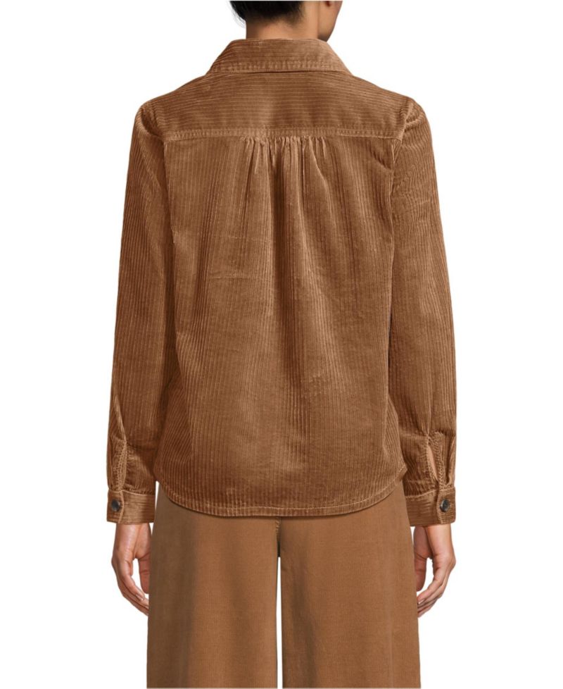 Women's Wide Wale Corduroy Shirt Jacket