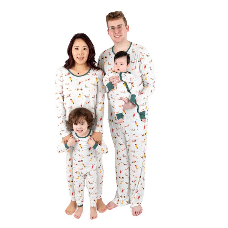 Baby One Piece Viscose from Bamboo Holiday Pajamas