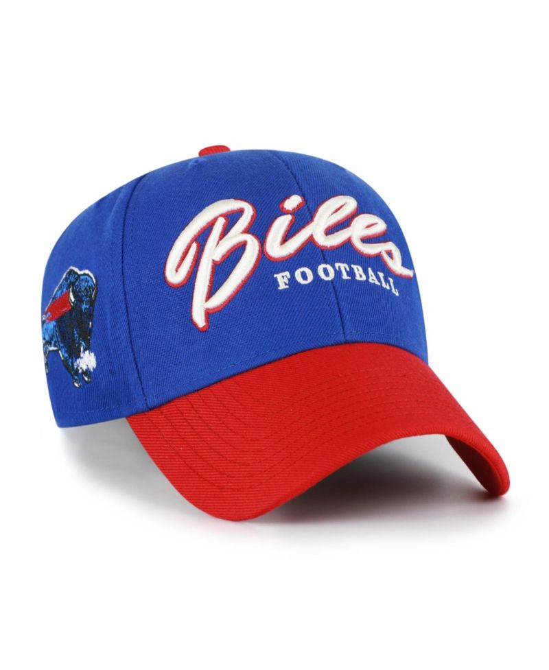Men's '47 Royal Buffalo Bills Throwback MVP Adjustable Hat