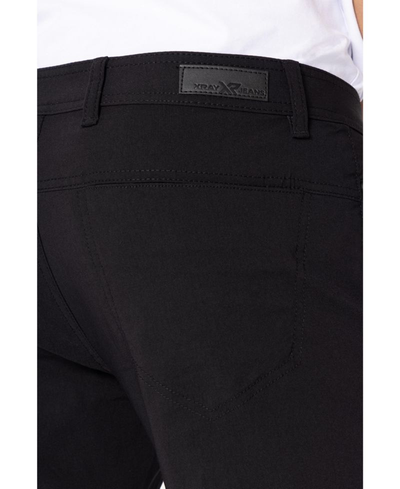 Men's Trouser Slit Patch Pocket Nylon Pants