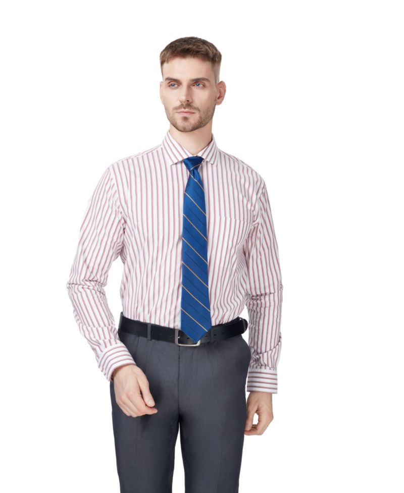 Men's Regular-Fit Harry Stripe Dress Shirt
