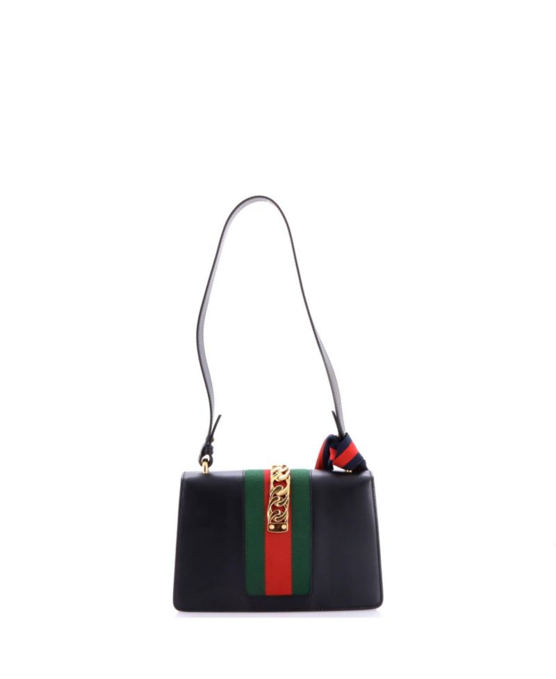 Small Sylvie Shoulder Bag Leather