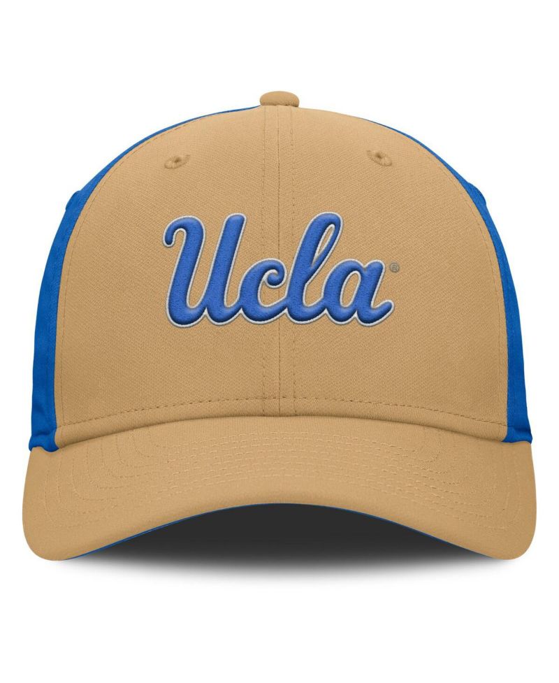 Men's Gold/Blue UCLA Bruins 2025 Sideline Rise Local Performance Flex Hat
