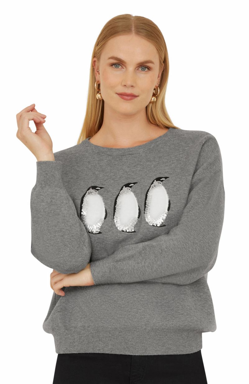 Women's Penguin Knitted Jumper