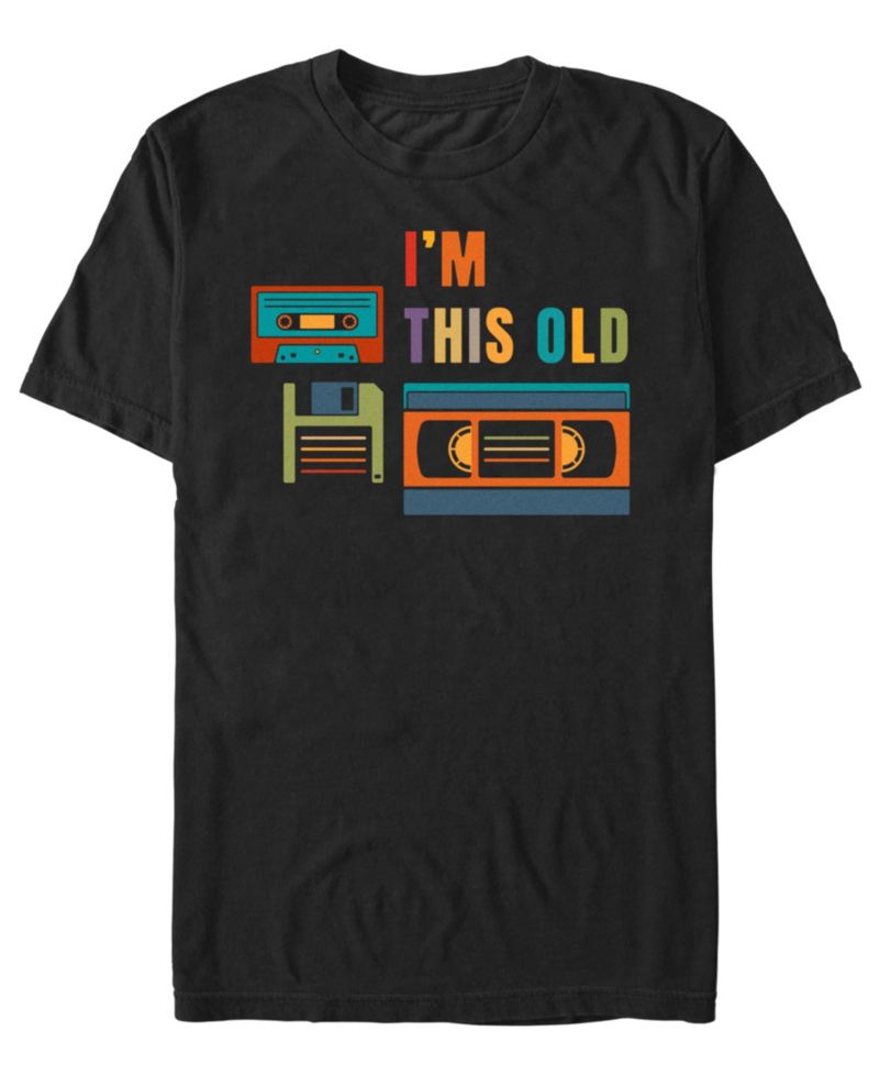 Men's I'm This Old Graphic Retro T-Shirt