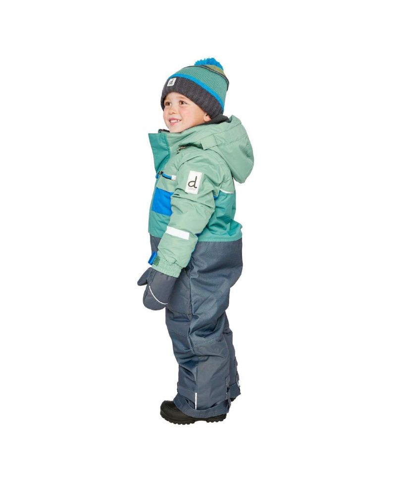 Little and Big Boy (6-14) One Piece Play Snowsuit Sage
