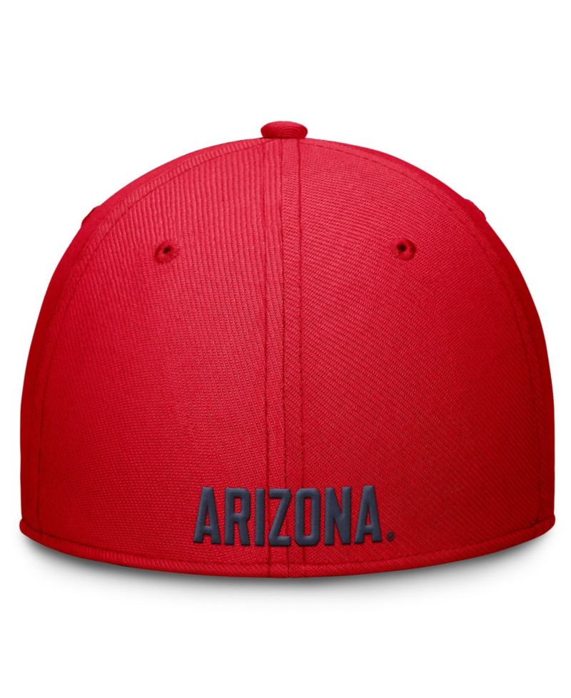 Men's Red Arizona Wildcats Rise SwooshFlex Dri-FIT Hat