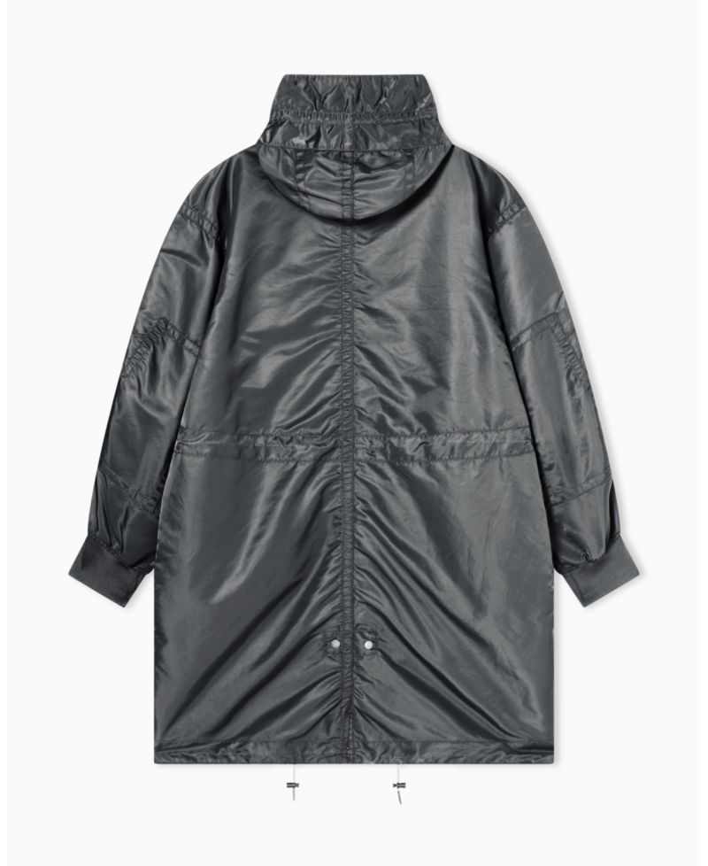 Men's Nylon Twill Trench Coat