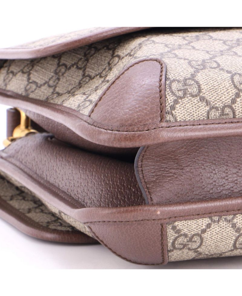 Medium Neo Vintage Flap Messenger GG Coated Canvas