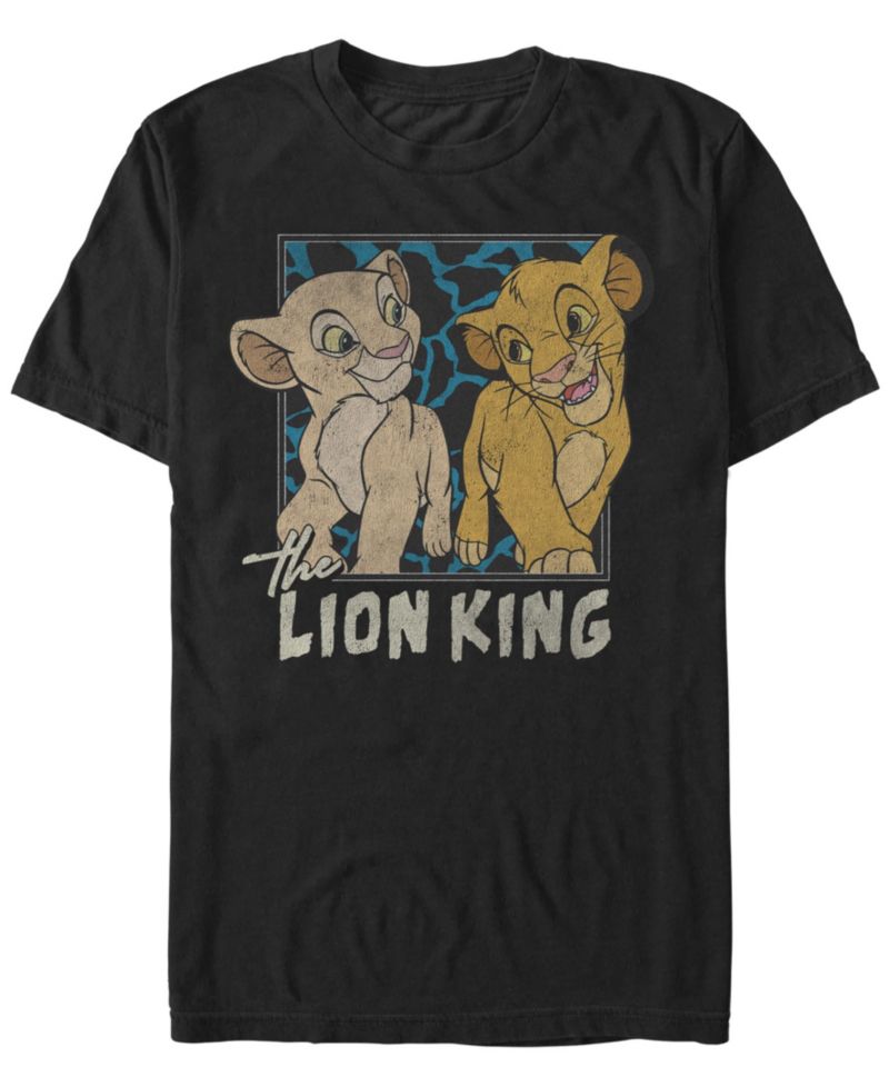 Men's Simba and Nala Short Sleeve T-Shirt