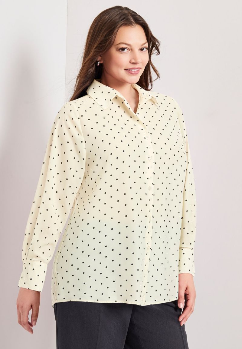 Women's Button Front Blouse