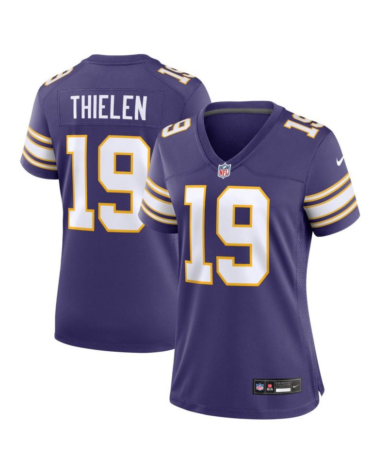 Women's Adam Thielen Purple Minnesota Vikings Alternate Player Jersey