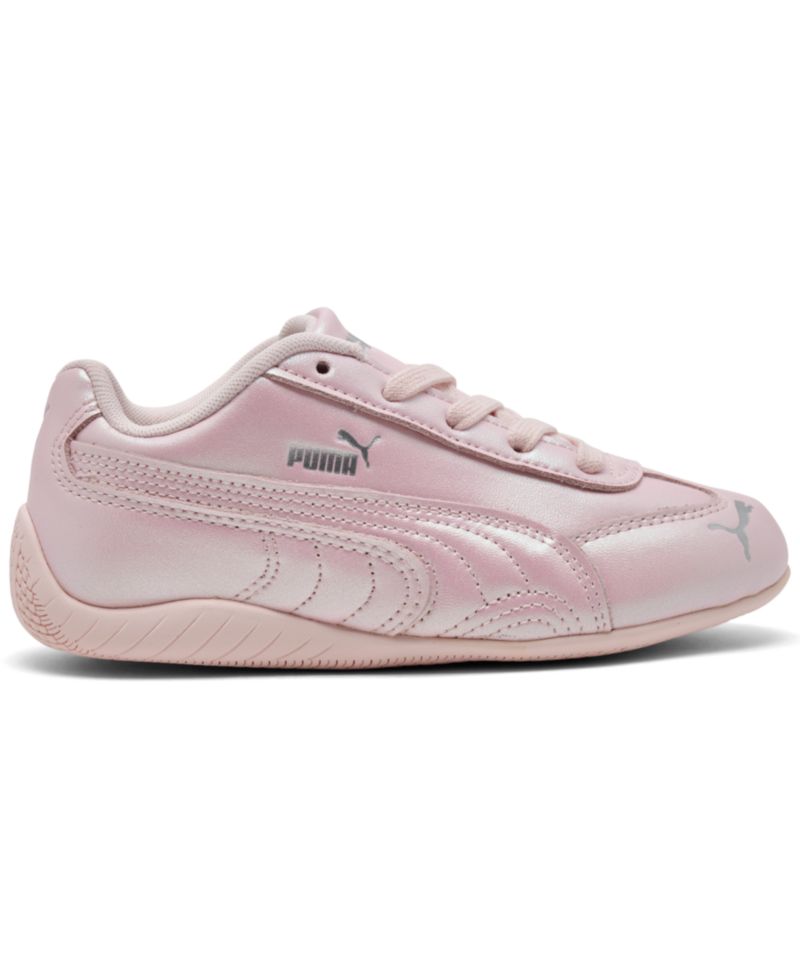 Little Girls' Speedcat OG Suede and Leather Retro Sneakers from Finish Line