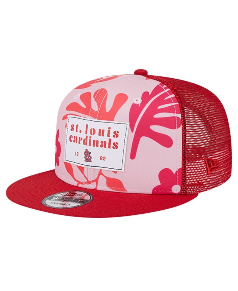 Men's Red St. Louis Cardinals Bikini Bottom Trucker 9FIFTY Snapback Hat