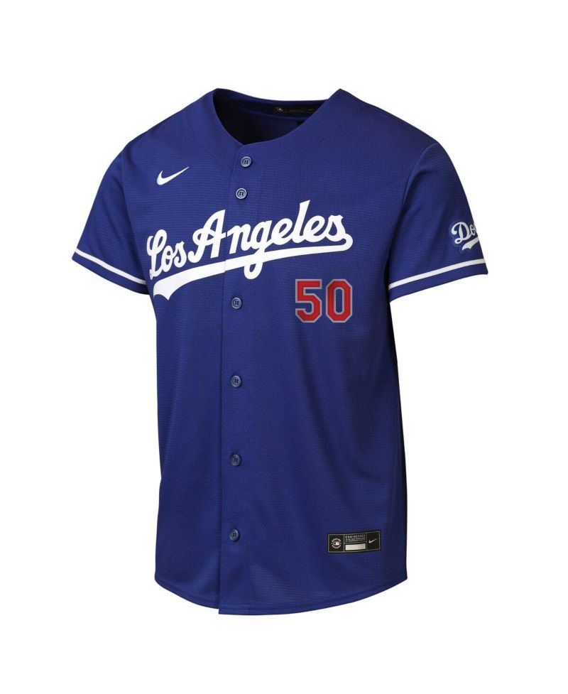 Big Boys and Girls Mookie Betts Royal Los Angeles Dodgers Alternate Stadium Jersey