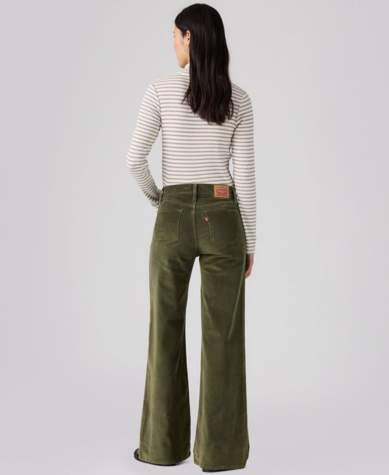 Corduroy 318 Shaping Wide-Leg Pants