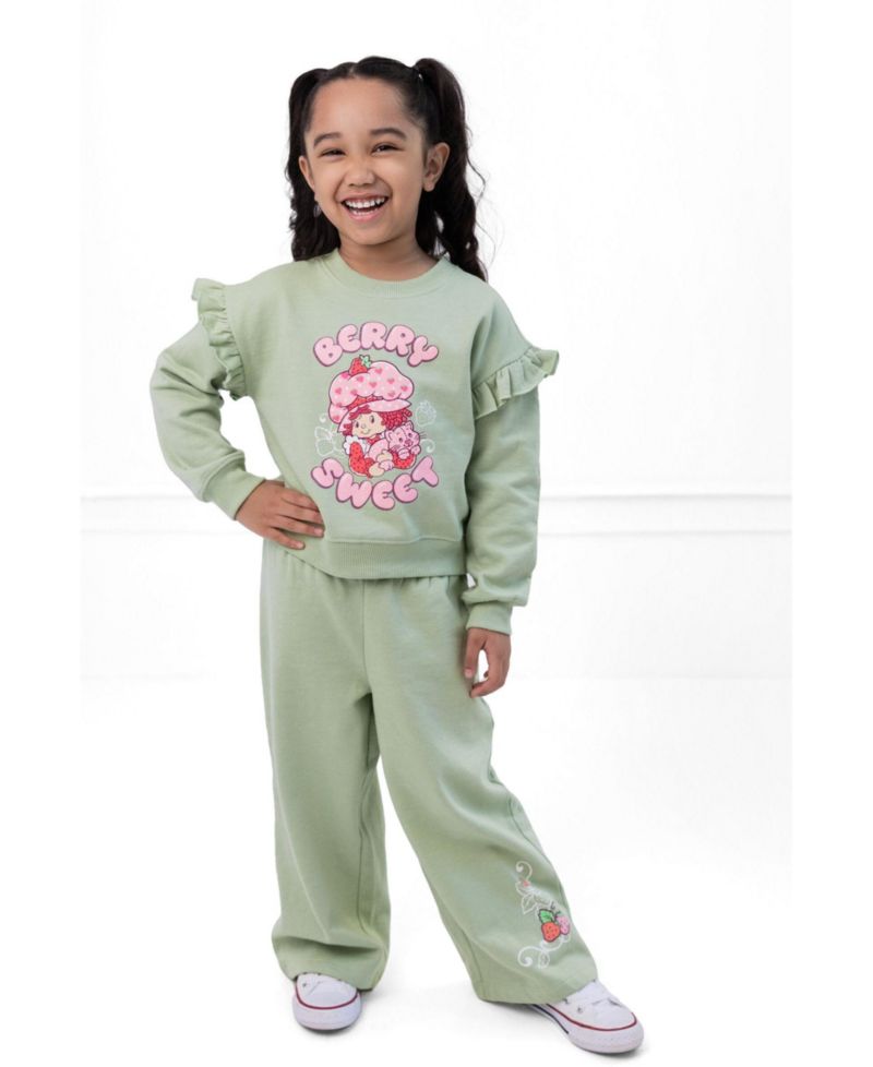Girls (5 - 12) 2-Piece Fleece Sweatshirt and Pants Set
