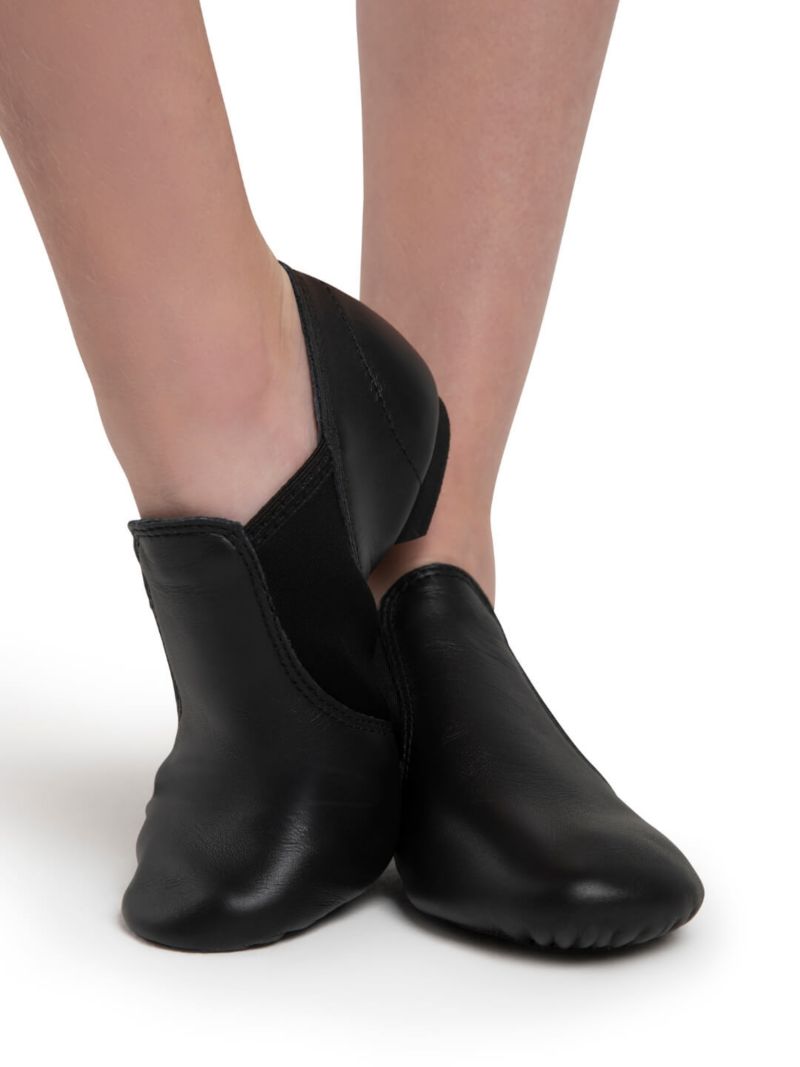 Girls E-Series Wide Jazz Slip On Shoes