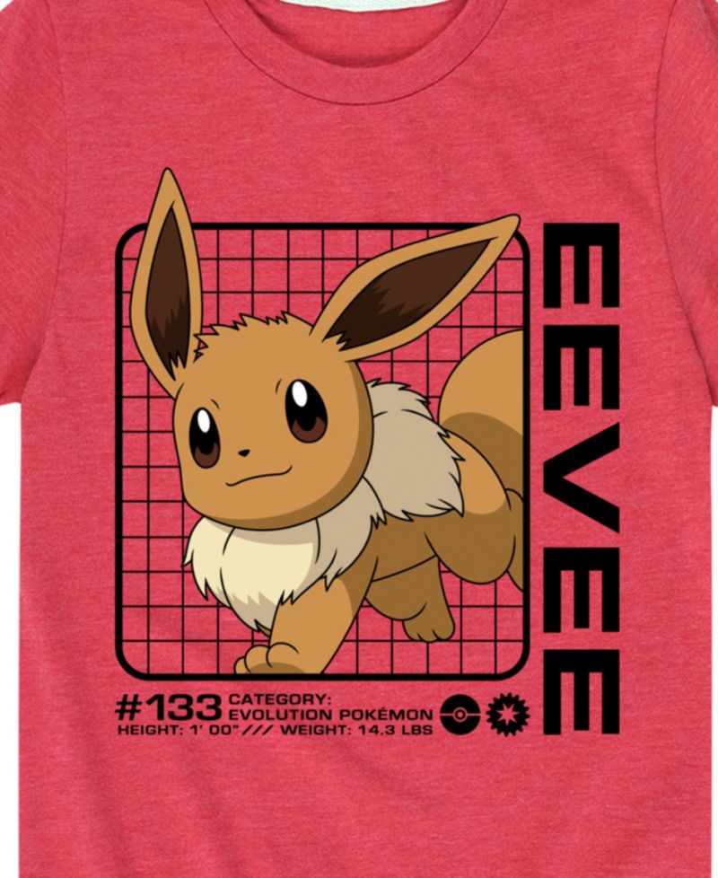 Pok&eacute;mon Big Boys Eevee Graphic T-Shirt