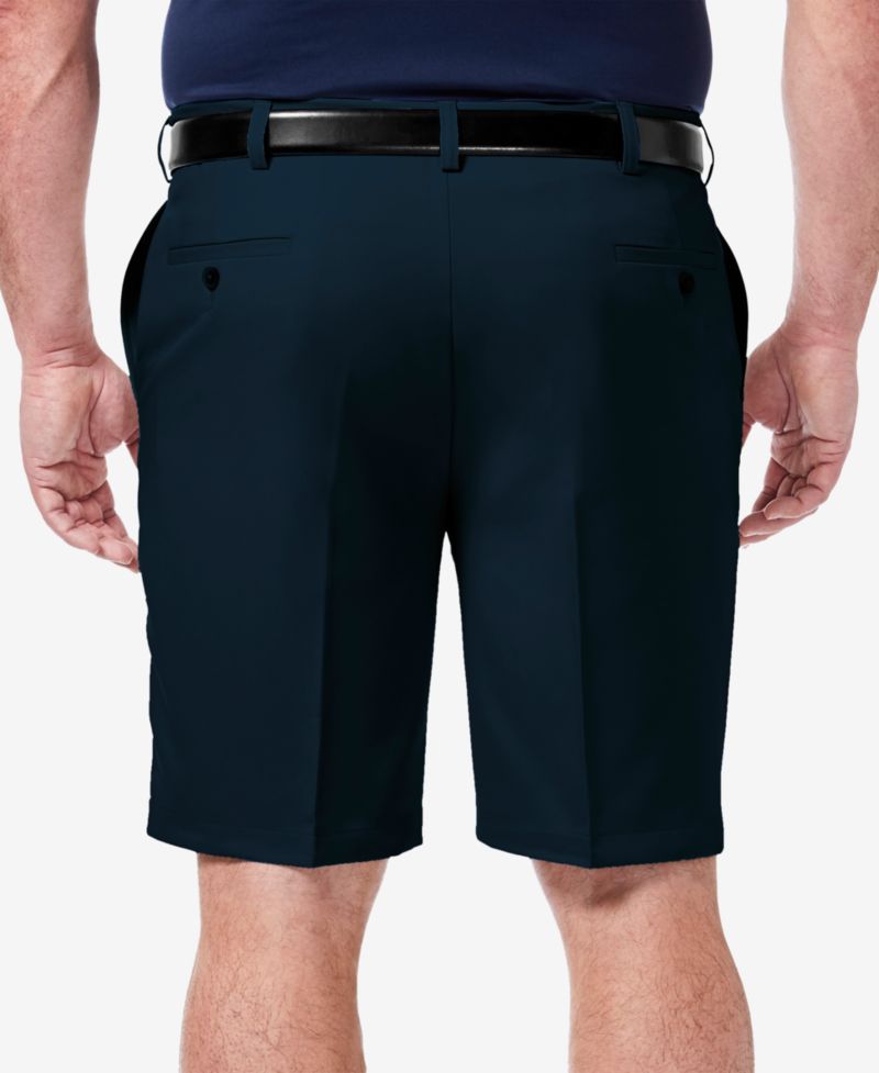 Men's Big & Tall Cool 18 PRO® Classic-Fit Stretch Flat-Front 9.5" Shorts