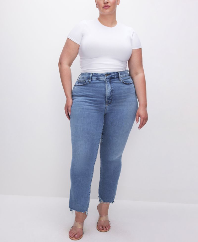 Women's Soft-Tech Good Legs Straight Jeans, Regular & Plus Size