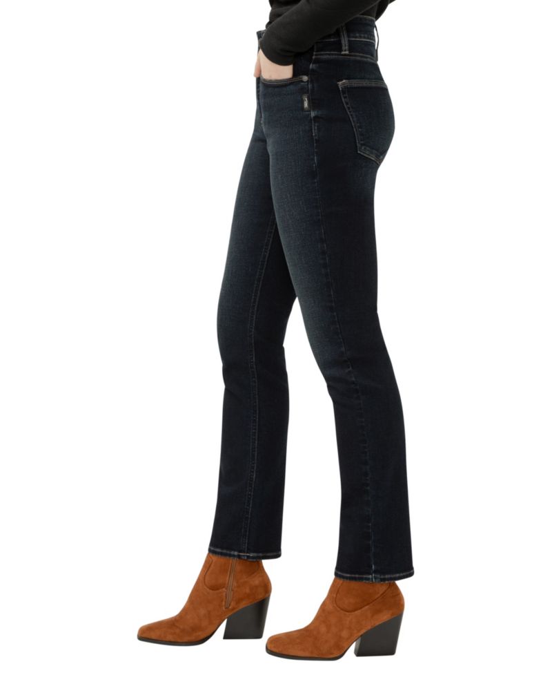 Women's Avery High Rise Curvy Fit Straight Leg Jeans