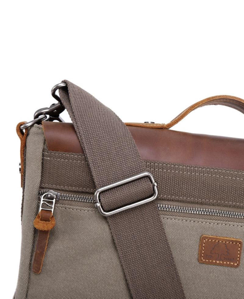 Hudson Canvas Messenger Bag