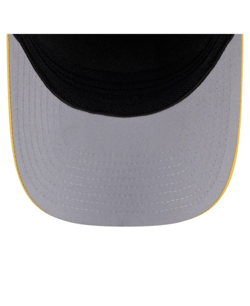Men's Navy/Gold Milwaukee Brewers Rope M-Crown A-Frame 39THIRTY Flex Hat