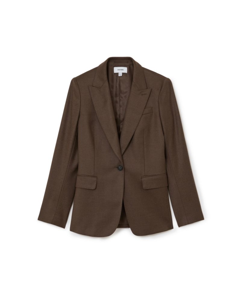 Women's Tailored Single-Breasted Blazer
