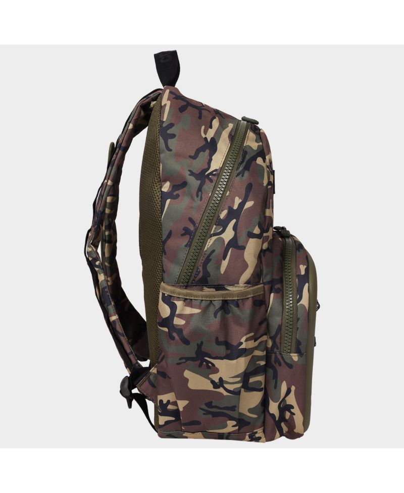 Camo Back to School Backpack with EVA Front Pocket Customizable Jibbitz Backpack