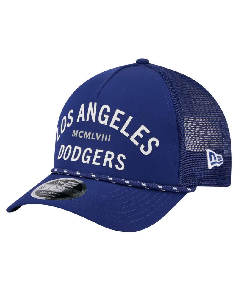 Men's Royal Los Angeles Dodgers Minimalist 9FORTY A-Frame Adjustable Hat