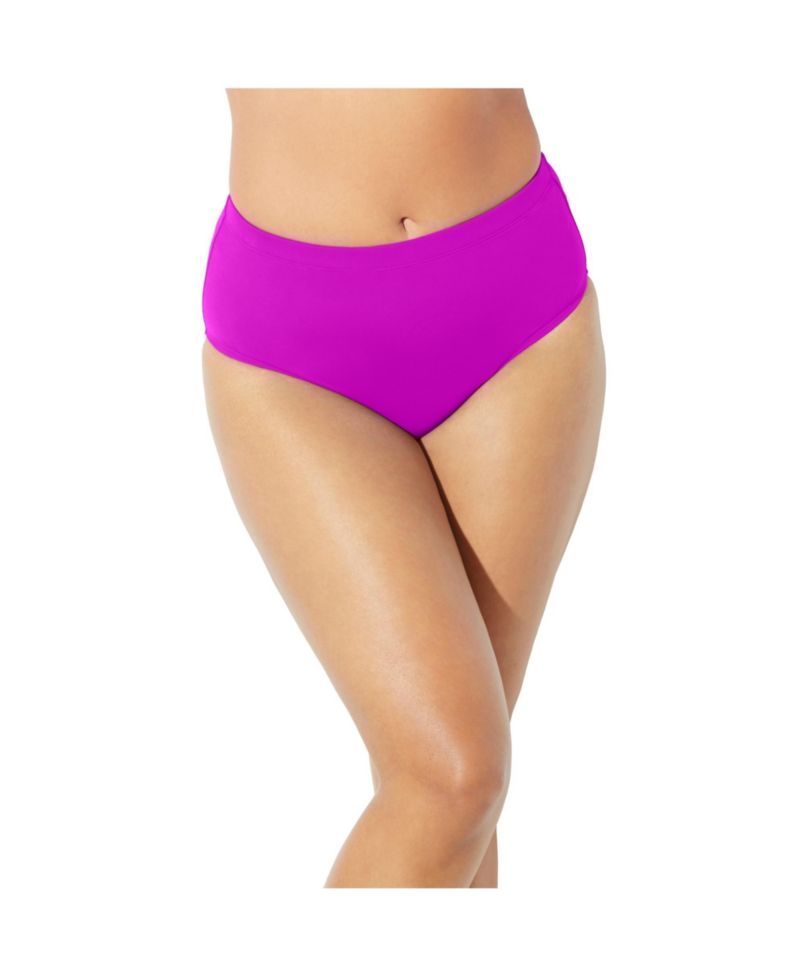 Women's Chlorine Resistant Full Coverage Swim Brief
