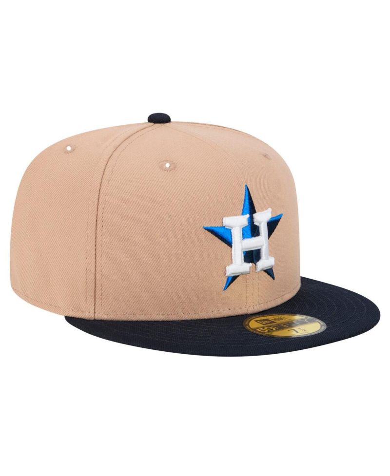 Men's Khaki Houston Astros 59FIFTY Fitted Hat