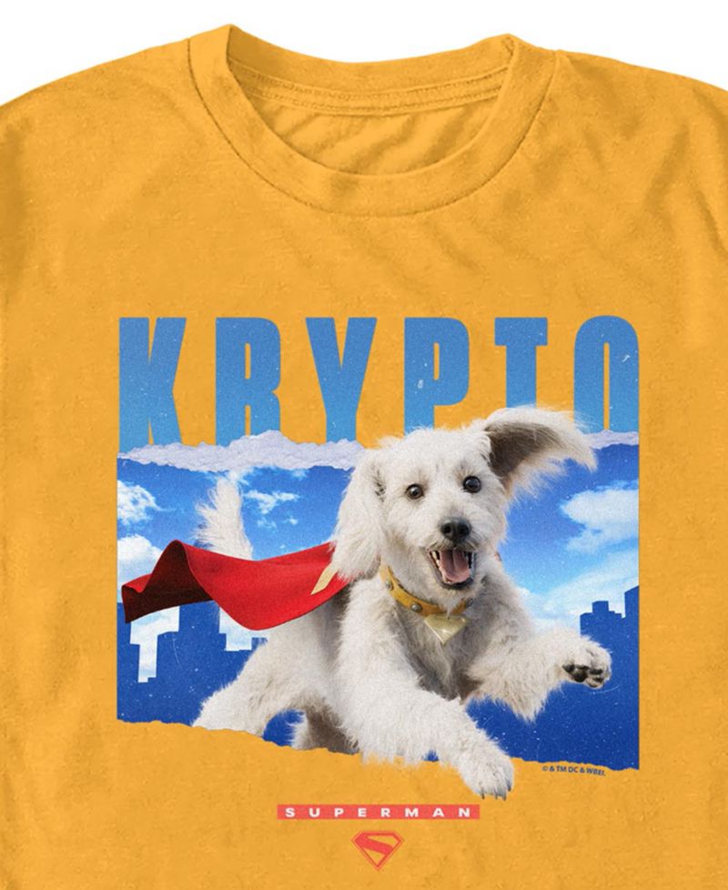 Men's Superman 2025 Krypto Crewneck T-Shirt