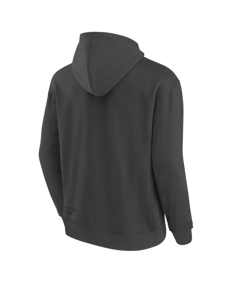 Men's Gray Phoenix Suns Future Ground Info Elements Premium Pullover Hoodie