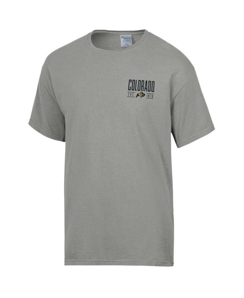 Men's Gray Colorado Buffaloes Big Name T-Shirt