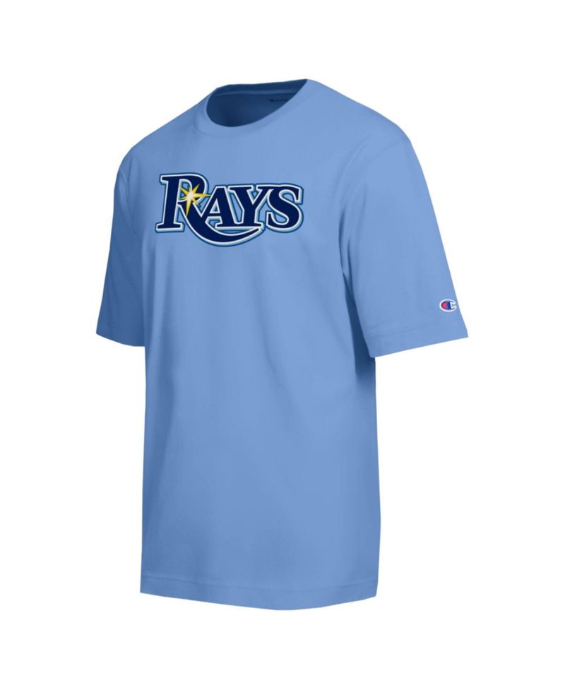 Men's Tampa Bay Rays All Star Chenille Applique Dropped Shoulder T-Shirt