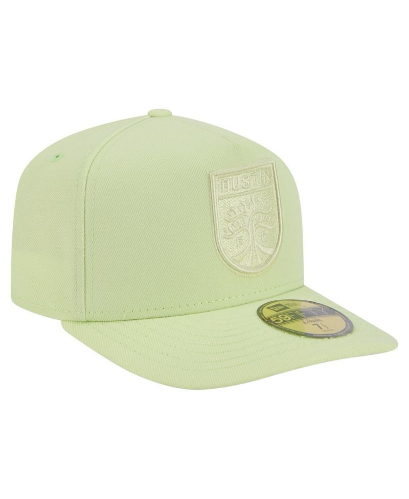 Men's Green Austin FC Color Pack A-Frame 59FIFTY Fitted Hat