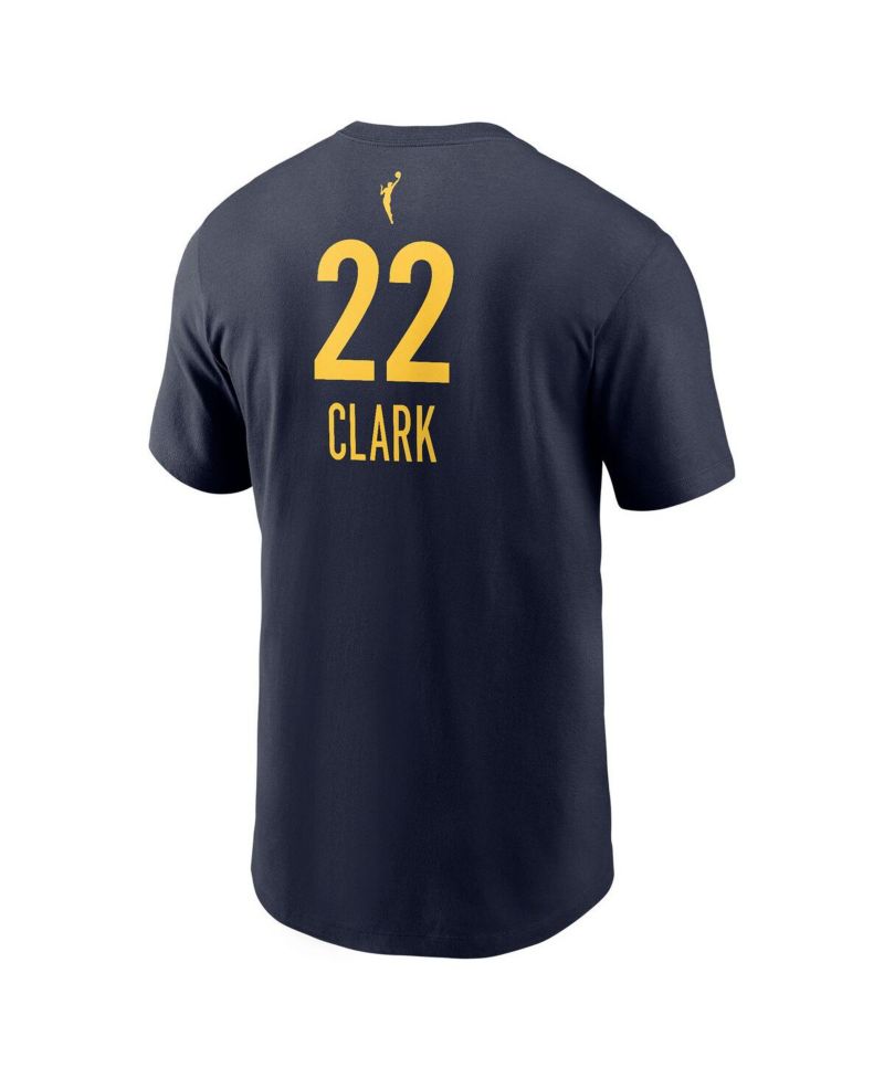 Men's and Women's Caitlin Clark Navy Indiana Fever 2024 WNBA Draft Explorer Edition Player Name & Number T-Shirt