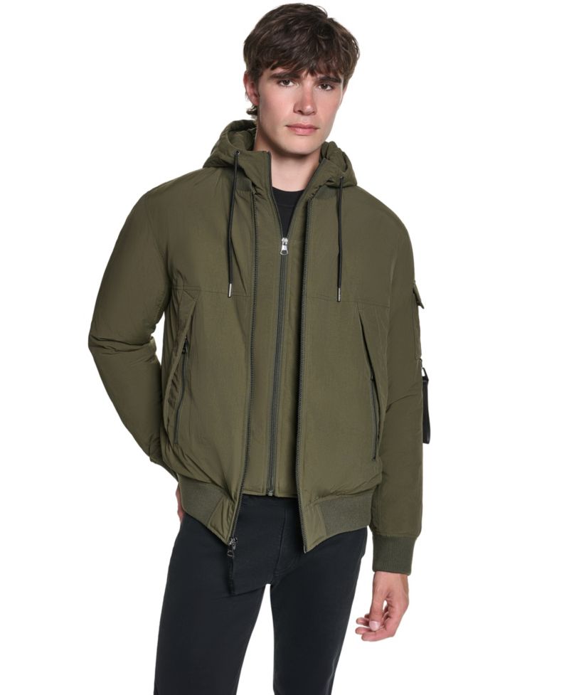 Men's Taslon Bomber Jacket