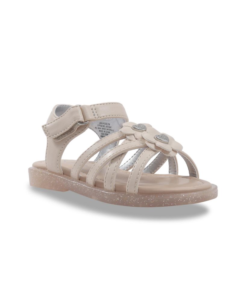 Little and Big Girls Georgie Alessa Almond-Toe Sandal