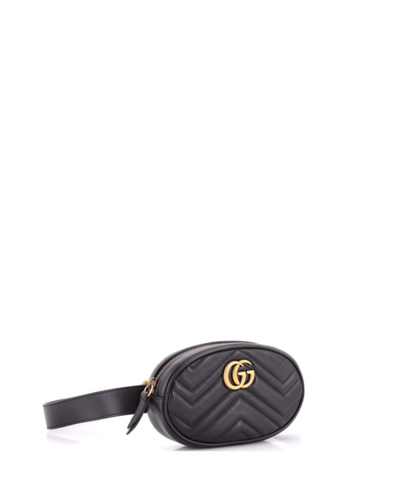 GG Marmont Matelasse Leather Belt Bag