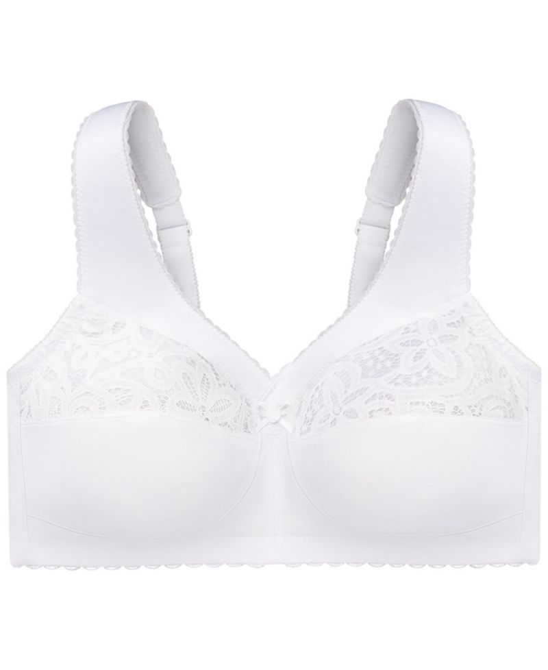 Women's Full Figure Plus Size MagicLift Cotton Wirefree Support Bra 1001