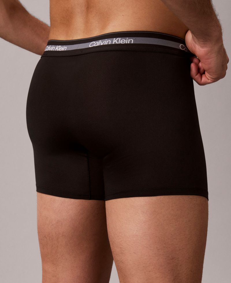 Men's Icon Active Mesh Boxer Briefs, 3-Pack