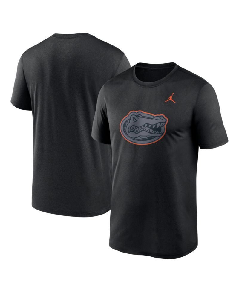 Men's Black Florida Gators Color Pop Logo Legend Performance T-Shirt