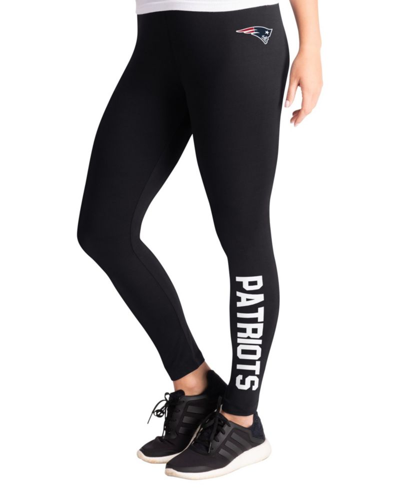 Women's Black New England Patriots Pregame Leggings