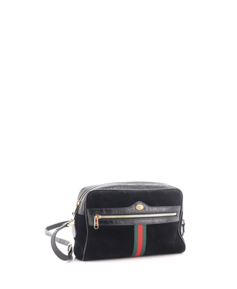 Small Suede Ophidia Shoulder Bag