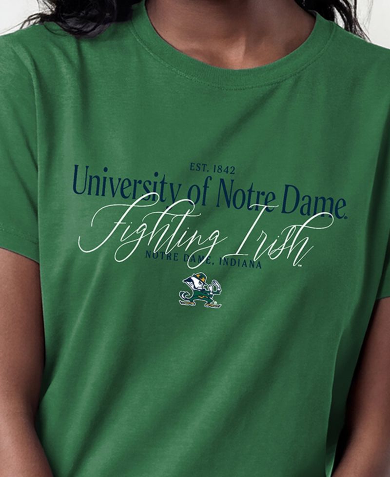 Women's Notre Dame Fighting Irish Crewneck Graphic T-Shirt