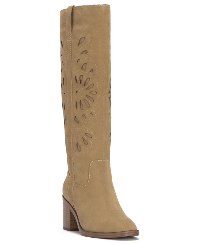 Women's Adana Tall Block Heel Boots, Regular, Wide and Extra-Wide Calf